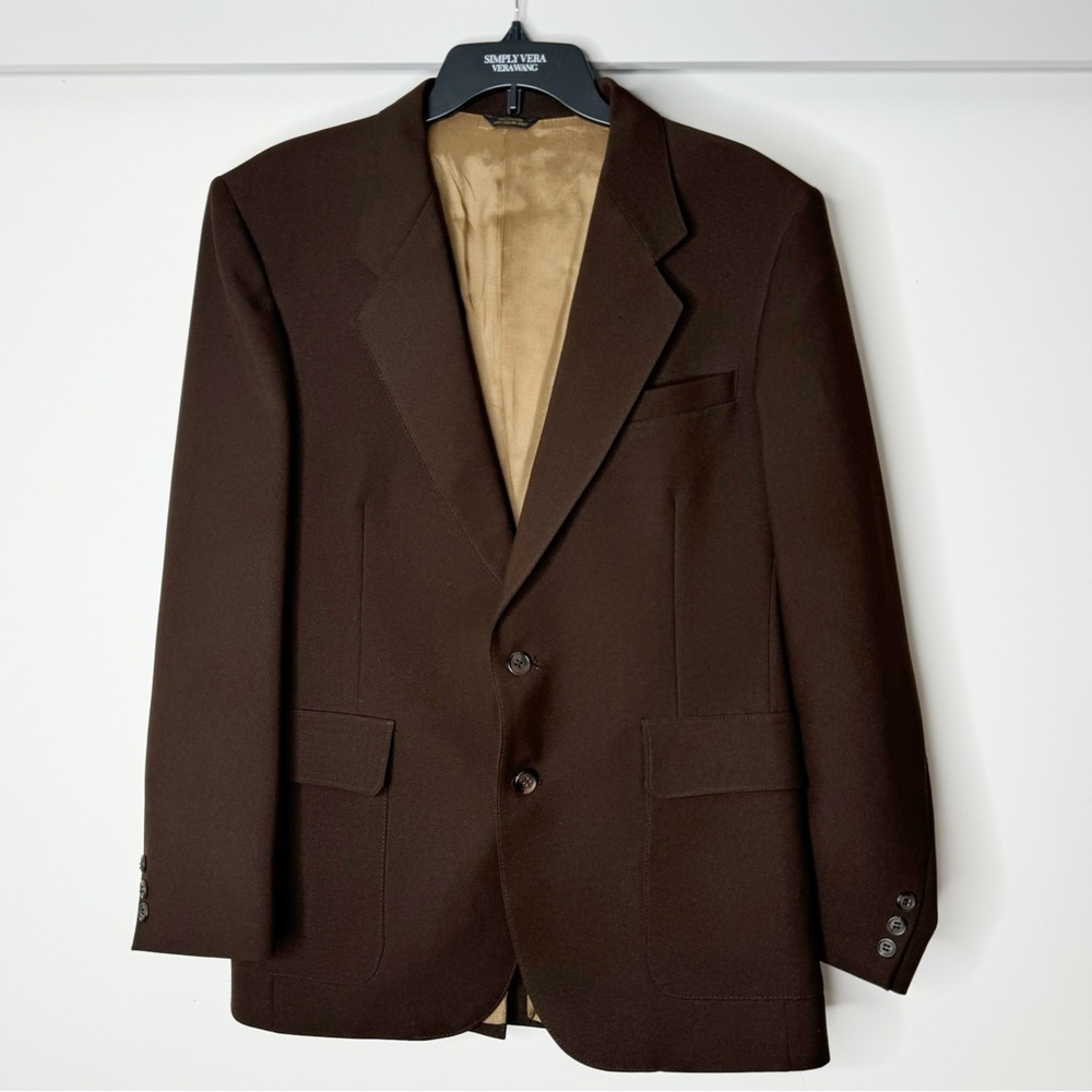 Vintage Levi’s Sportswear Action Suit Brown Sports Jacket Blazer Mens 42R